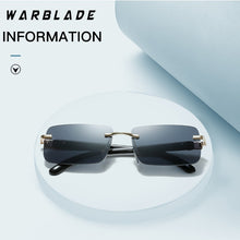 Load image into Gallery viewer, 2021 New Punk Rimless Rectangle Sunglasses Men Women Vintage Shades Driving Sun Glass Frameless Gradient Fashion Eyewear
