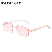 Load image into Gallery viewer, 2021 New Punk Rimless Rectangle Sunglasses Men Women Vintage Shades Driving Sun Glass Frameless Gradient Fashion Eyewear
