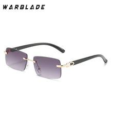 Load image into Gallery viewer, 2021 New Punk Rimless Rectangle Sunglasses Men Women Vintage Shades Driving Sun Glass Frameless Gradient Fashion Eyewear
