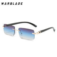 Load image into Gallery viewer, 2021 New Punk Rimless Rectangle Sunglasses Men Women Vintage Shades Driving Sun Glass Frameless Gradient Fashion Eyewear
